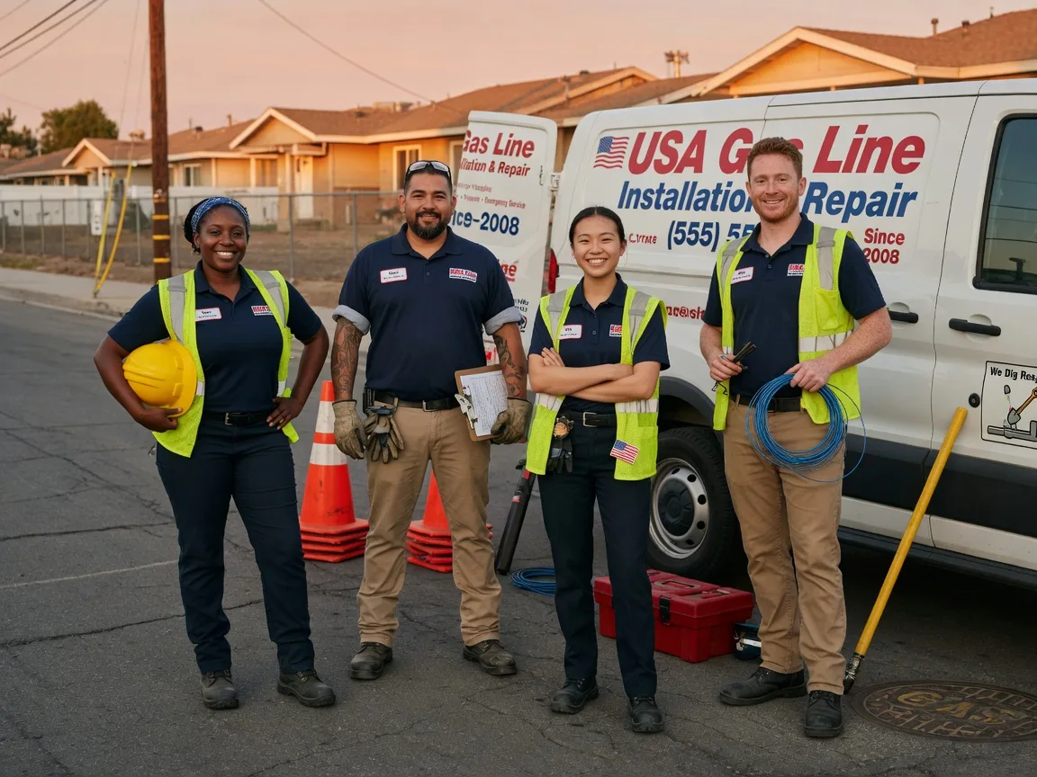 Gas Line Installation company in Armington, IL